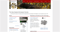 Desktop Screenshot of newzealandecology.org